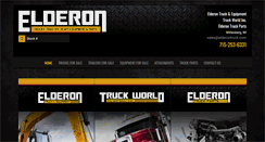 Desktop Screenshot of elderontruck.com